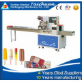 Popsicle, Ice Pop mit Sticks Kissenbeutel Packing Machine &amp; High Quality Eis Lolly Flow Pack Machine